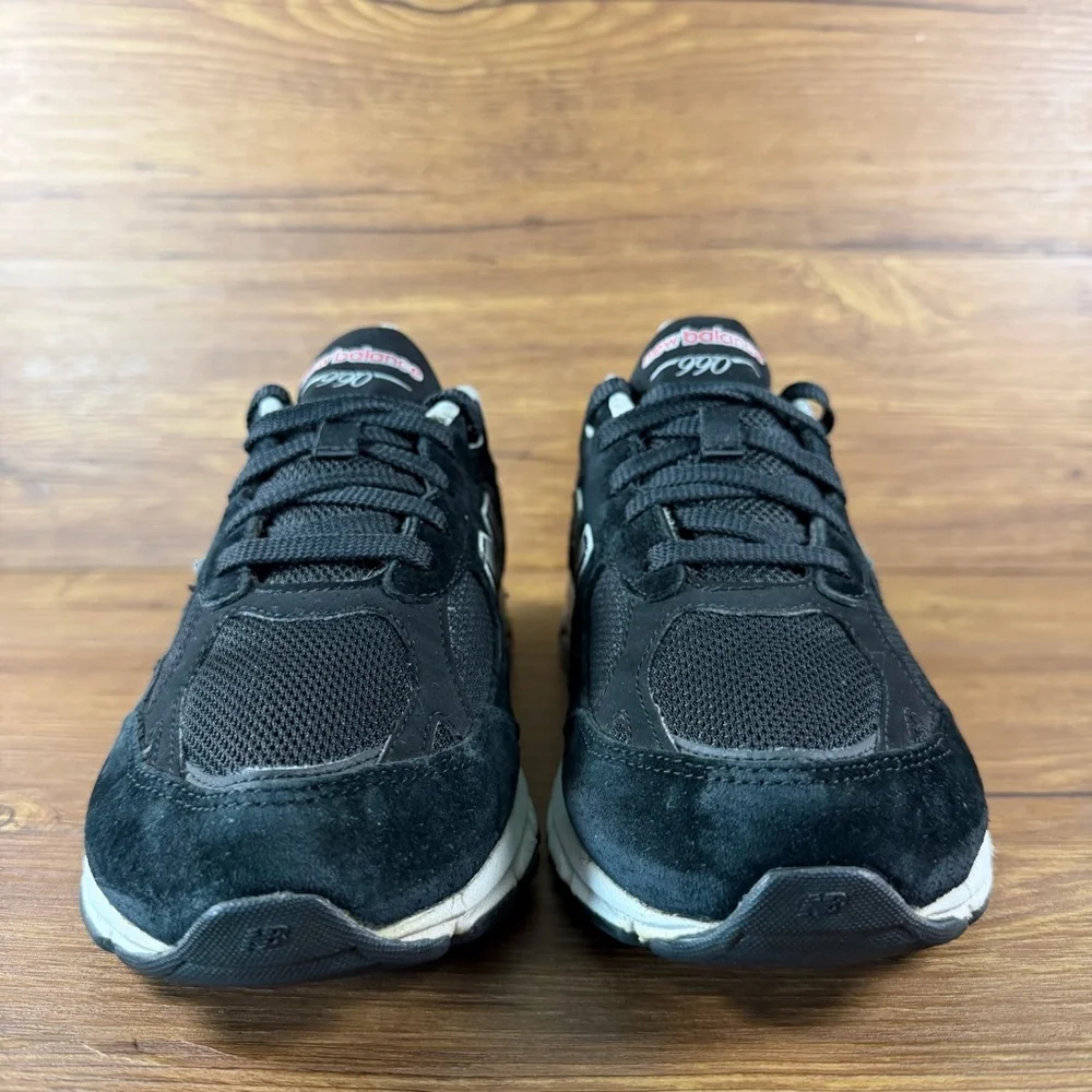 NEW BALANCE 990v3 Black Suede‎ Sneakers Men’s Size 7 Shoes